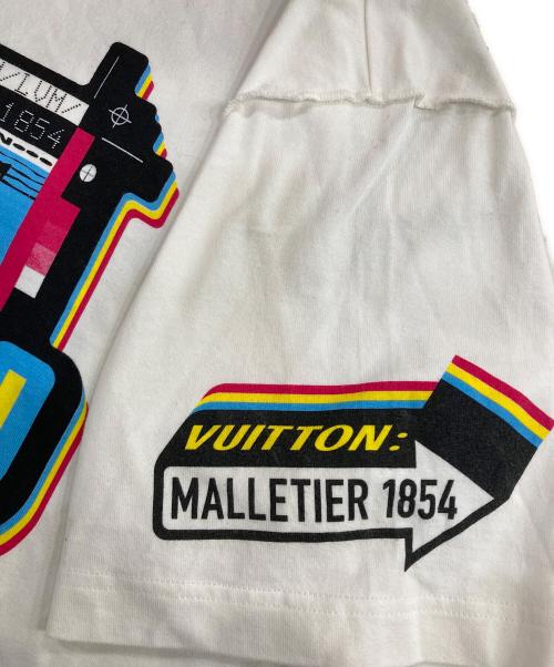 LOUIS VUITTON（ルイ ヴィトン）LOUIS VUITTON (ルイ ヴィトン) 23SS ジャズフライヤープリントTシャツ ホワイト サイズ:Lの古着・服飾アイテム