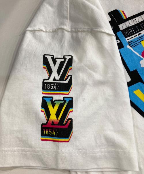 LOUIS VUITTON（ルイ ヴィトン）LOUIS VUITTON (ルイ ヴィトン) 23SS ジャズフライヤープリントTシャツ ホワイト サイズ:Lの古着・服飾アイテム