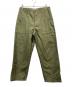 CIOTA（シオタ）の古着「スビンコットンバックサテンベイカーパンツ」｜グリーン