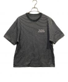 The Ennoy Professional（ザ エンノイ プロフェッショナル）の古着「22SS S/S Border Tee」｜ブラック