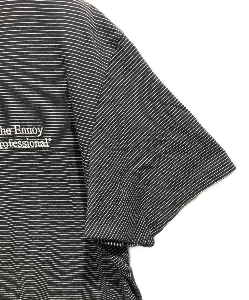 The Ennoy Professional（ザ エンノイ プロフェッショナル）The Ennoy Professional (ザ エンノイ プロフェッショナル) 22SS S/S Border Tee ブラック サイズ:Mの古着・服飾アイテム