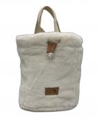 THE NORTH FACEザ ノース フェイス）の古着「2wayファーバケットバッグ」｜ホワイト