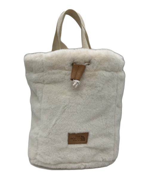 THE NORTH FACE（ザ ノース フェイス）THE NORTH FACE (ザ ノース フェイス) 2wayファーバケットバッグ ホワイト 未使用品の古着・服飾アイテム