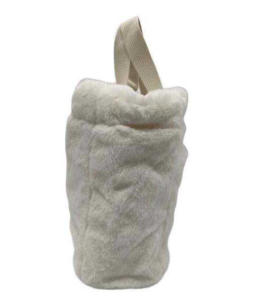 THE NORTH FACE（ザ ノース フェイス）THE NORTH FACE (ザ ノース フェイス) 2wayファーバケットバッグ ホワイト 未使用品の古着・服飾アイテム