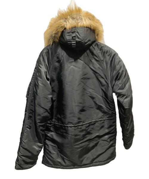 ALPHA（アルファ）ALPHA (アルファ) N-3Bフライトジャケット ブラック サイズ:Mの古着・服飾アイテム