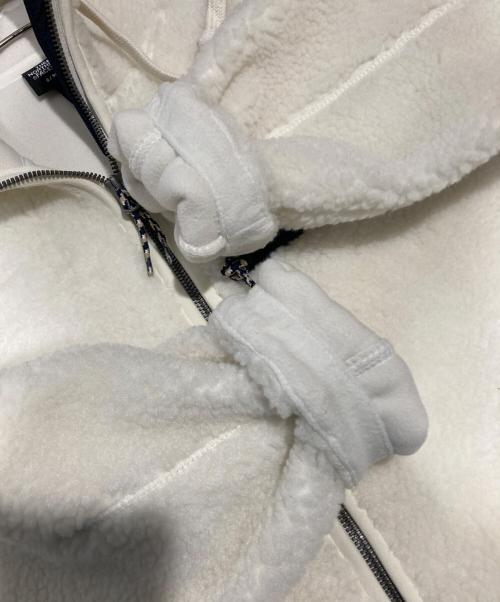 THE NORTH FACE（ザ ノース フェイス）THE NORTH FACE (ザ ノース フェイス) SAVE THE EARTH FLEECE HOODIE ホワイト サイズ:Sの古着・服飾アイテム