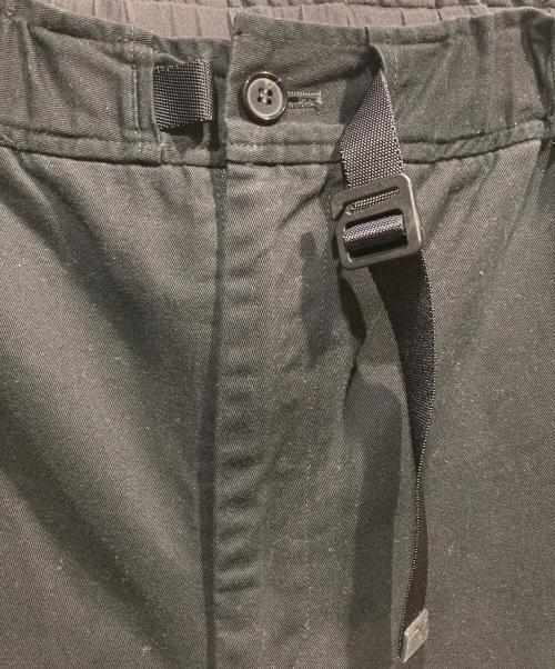 everyone（エブリワン）everyone (エブリワン) BELTED EASY PANTS ブラック サイズ:Lの古着・服飾アイテム