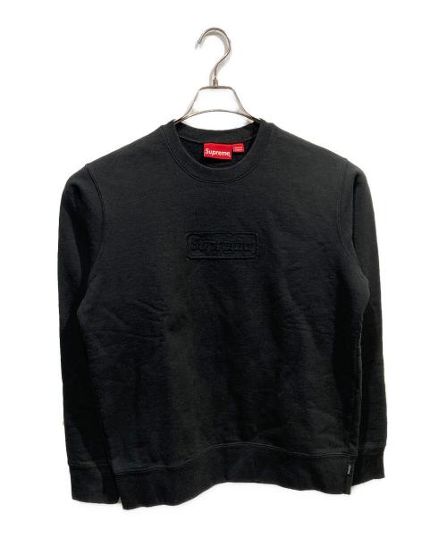 SUPREME（シュプリーム）SUPREME (シュプリーム) Cutout Logo Crewneck ブラック サイズ:Sの古着・服飾アイテム