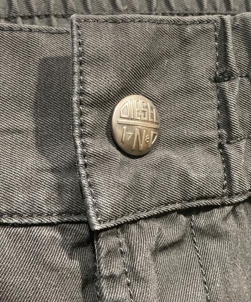 DIESEL（ディーゼル）DIESEL (ディーゼル) P-BEECK ジップカーゴジョガーパンツ ブラック サイズ:50の古着・服飾アイテム