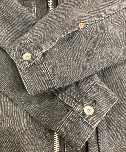 sacai（サカイ）sacai (サカイ) Denim x Nylon Twill Jacket ブラック サイズ:2の古着・服飾アイテム