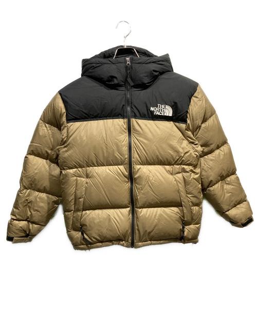 THE NORTH FACE（ザ ノース フェイス）THE NORTH FACE (ザ ノース フェイス) ヌプシフーディー ブラック×ブラウン サイズ:Sの古着・服飾アイテム
