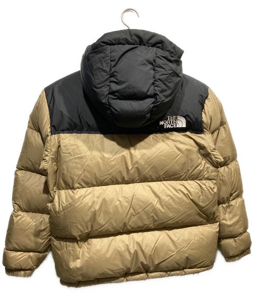 THE NORTH FACE（ザ ノース フェイス）THE NORTH FACE (ザ ノース フェイス) ヌプシフーディー ブラック×ブラウン サイズ:Sの古着・服飾アイテム