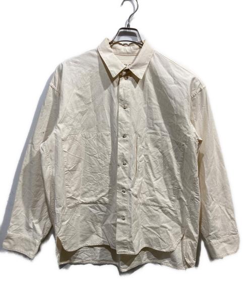 POLYPLOID（ポリプロイド）POLYPLOID (ポリプロイド) SHIRT JACKET ホワイト サイズ:3の古着・服飾アイテム