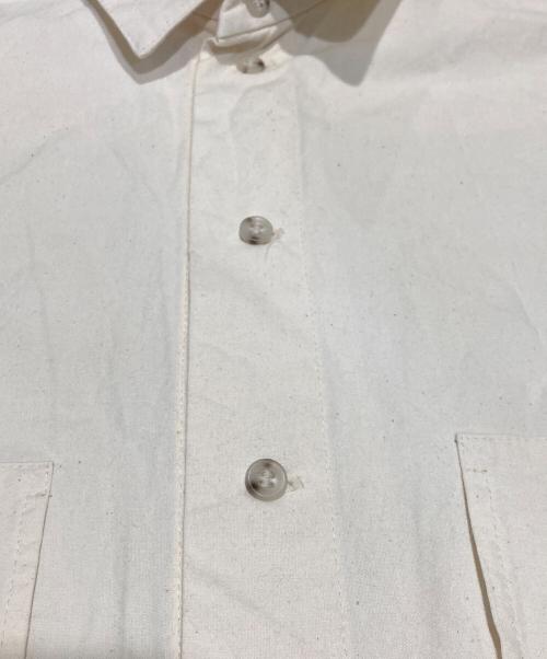 POLYPLOID（ポリプロイド）POLYPLOID (ポリプロイド) SHIRT JACKET ホワイト サイズ:3の古着・服飾アイテム