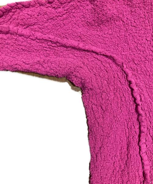 me ISSEY MIYAKE（ミーイッセイ ミヤケ）me ISSEY MIYAKE (ミーイッセイ ミヤケ) タートルネックニット ショッキングピンク サイズ:不明の古着・服飾アイテム