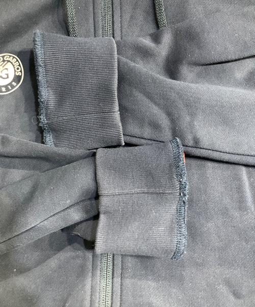 LACOSTE（ラコステ）LACOSTE (ラコステ) ボタニカルデザインジップスウェットジャケット ネイビー サイズ:Ｌの古着・服飾アイテム