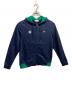 LACOSTE（ラコステ）の古着「ボタニカルデザインジップスウェットジャケット」｜ネイビー