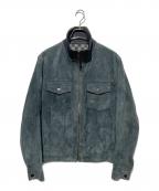 LOUIS VUITTONルイ ヴィトン）の古着「ゴートレザースウェードブルゾン」｜グレー