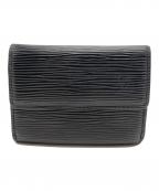 LOUIS VUITTONルイ ヴィトン）の古着「コインケース」｜ブラック