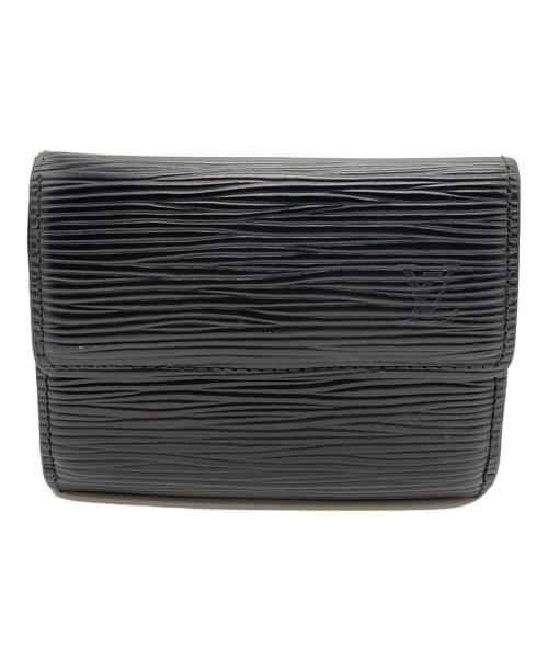 LOUIS VUITTON（ルイ ヴィトン）LOUIS VUITTON (ルイ ヴィトン) コインケース ブラックの古着・服飾アイテム