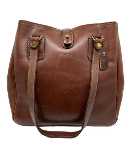 Herz（ヘルツ）Herz (ヘルツ) トートバッグ ブラウンの古着・服飾アイテム