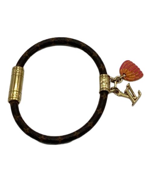 LOUIS VUITTON（ルイ ヴィトン）LOUIS VUITTON (ルイ ヴィトン) 草間彌生 (クサマヤヨイ) パンプキンブレスレット ブラウンの古着・服飾アイテム