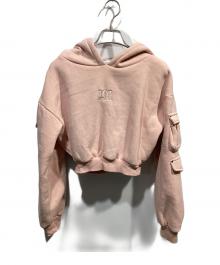 darich（ダーリッチ）の古着「Dベアスタッズスウェットセットアップ」｜ピンク