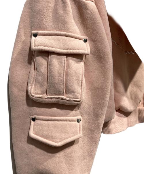 darich（ダーリッチ）Darich (ダーリッチ) Dベアスタッズスウェットセットアップ ピンク サイズ:FREEの古着・服飾アイテム