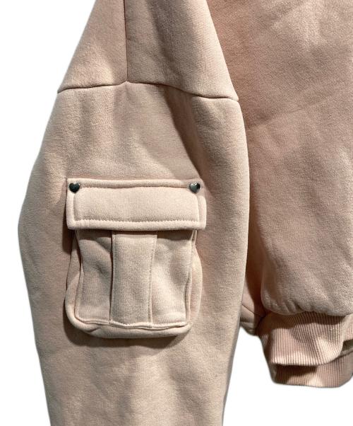 darich（ダーリッチ）Darich (ダーリッチ) Dベアスタッズスウェットセットアップ ピンク サイズ:FREEの古着・服飾アイテム