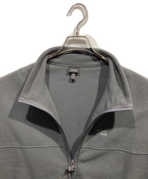 SEDAN ALL-PURPOSE（セダンオールパーパス）SEDAN ALL-PURPOSE (セダンオールパーパス) Fleece Full Zip Vest カーキ サイズ:XLの古着・服飾アイテム