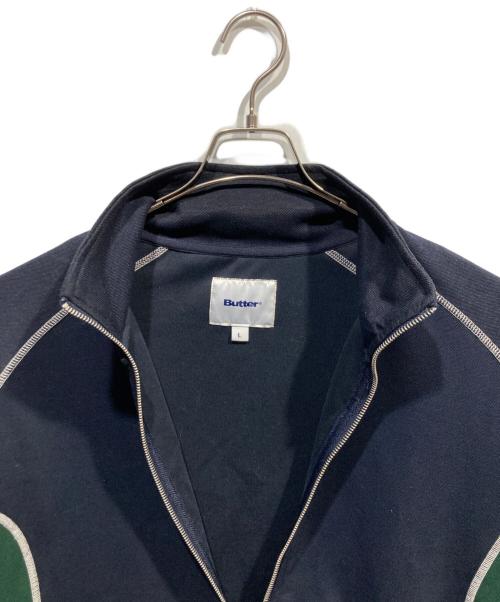 BUTTER GOODS（バターグッズ）BUTTER GOODS (バターグッズ) Warped Track Jacket ネイビー サイズ:Ｌの古着・服飾アイテム