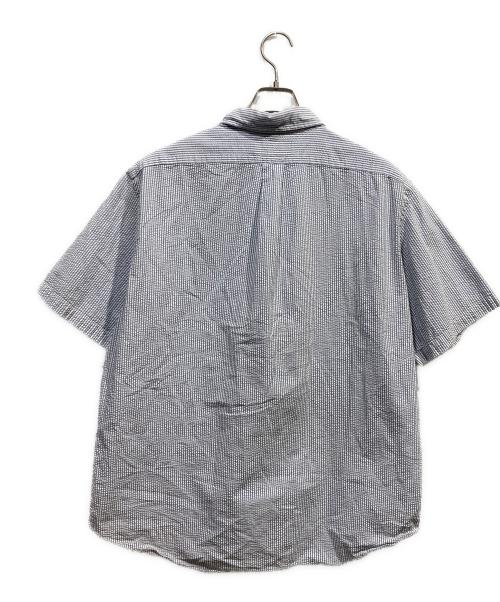 RALPH LAUREN（ラルフローレン）RALPH LAUREN (ラルフローレン) 半袖シアサッカーシャツ ブルー サイズ:XLの古着・服飾アイテム