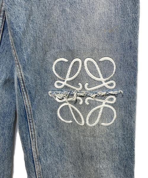 LOEWE（ロエベ）LOEWE (ロエベ) Anagram バギージーンズ インディゴ サイズ:50の古着・服飾アイテム