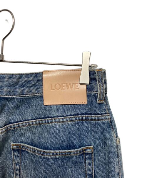LOEWE（ロエベ）LOEWE (ロエベ) Anagram バギージーンズ インディゴ サイズ:50の古着・服飾アイテム