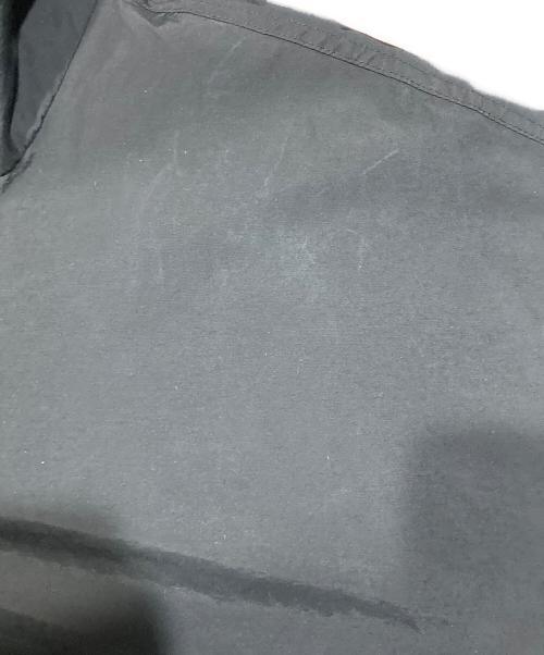 Acne studios（アクネ ストゥディオス）ACNE STUDIOS (アクネ ストゥディオス) ロゴ入りテクニカルジャケット ブラック サイズ:48の古着・服飾アイテム