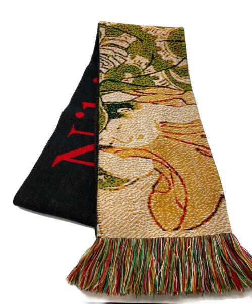 MONTMARTRE NEW YORK（モンマルトル ニューヨーク）Montmartre New York (モンマルトル ニューヨーク) Nihil Scarf スカーフ マルチカラーの古着・服飾アイテム