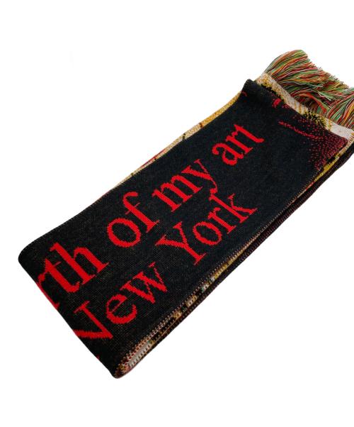 MONTMARTRE NEW YORK（モンマルトル ニューヨーク）Montmartre New York (モンマルトル ニューヨーク) Nihil Scarf スカーフ マルチカラーの古着・服飾アイテム