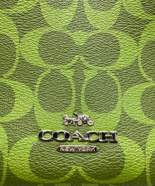 COACH（コーチ）COACH (コーチ) ショルダーバッグ グリーンの古着・服飾アイテム