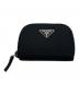 PRADA（プラダ）の古着「ナイロンジップコインケース」｜ブラック