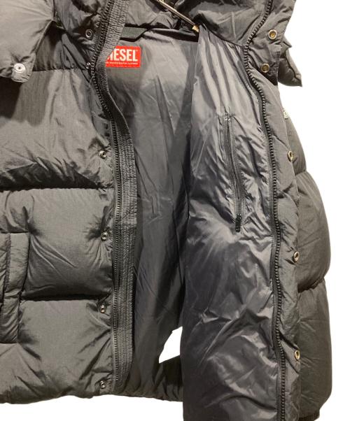 DIESEL（ディーゼル）DIESEL (ディーゼル) W-ROLFYS ダウンジャケット ブラック サイズ:50の古着・服飾アイテム