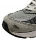 中古・古着 NEW BALANCE (ニューバランス) 990 V6 ローカットスニーカー グレー サイズ:27cm：16000円