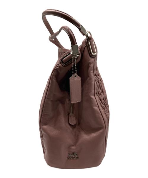 COACH（コーチ）COACH (コーチ) マディソントートバッグ ピンクの古着・服飾アイテム