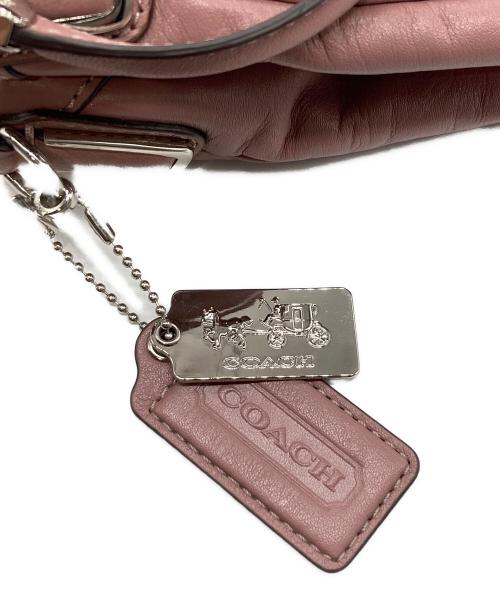 COACH（コーチ）COACH (コーチ) マディソントートバッグ ピンクの古着・服飾アイテム