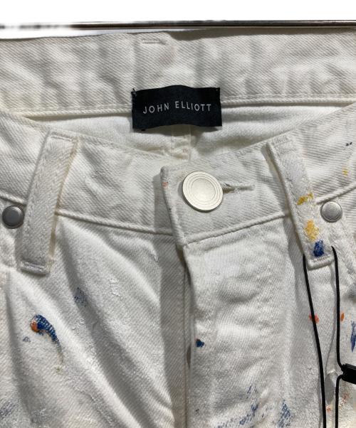JOHN ELLIOTT（ジョン エリオット）JOHN ELLIOTT (ジョン エリオット) The Daze 2 Jeans ホワイト サイズ:28の古着・服飾アイテム