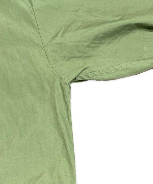 SOFTHYPHEN（ソフトハイフン）SOFTHYPHEN (ソフトハイフン) ベースボールシャツ カーキ サイズ:Mの古着・服飾アイテム