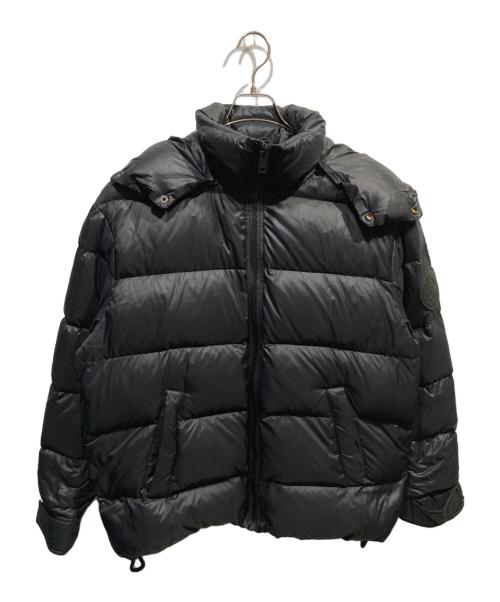 DIESEL（ディーゼル）DIESEL (ディーゼル) ダウンジャケット ブラック サイズ:XLの古着・服飾アイテム