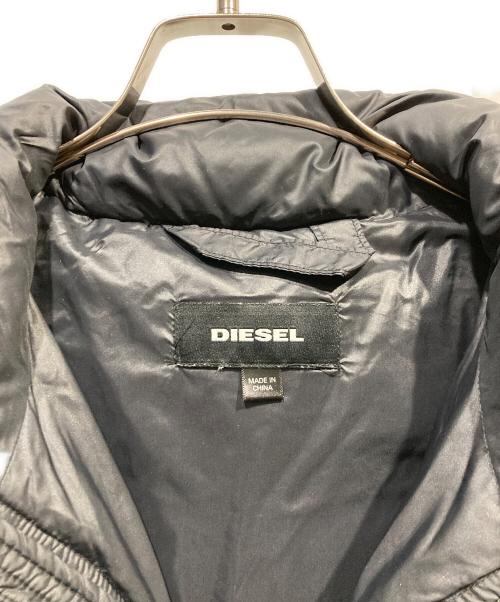 DIESEL（ディーゼル）DIESEL (ディーゼル) ダウンジャケット ブラック サイズ:XLの古着・服飾アイテム