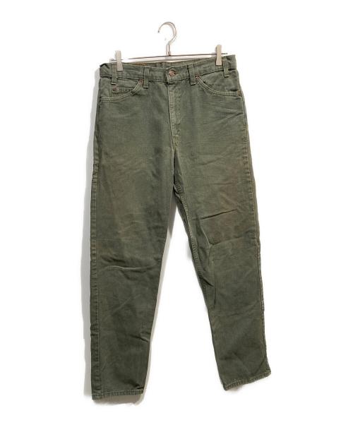 LEVI'S（リーバイス）LEVI'S (リーバイス) 90's 550カラーデニムパンツ グリーン サイズ:W34の古着・服飾アイテム