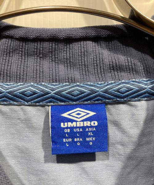 UMBRO（アンブロ）UMBRO (アンブロ) ICONIC DRILL TOP ブルー サイズ:XLの古着・服飾アイテム