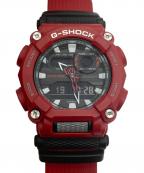 CASIOカシオ）の古着「リストウォッチ」｜レッド